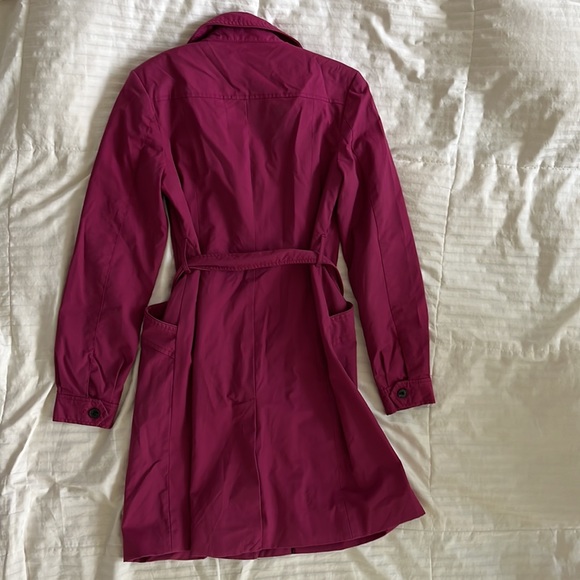 Purple Jacob Trench Coat - Picture 2 of 7